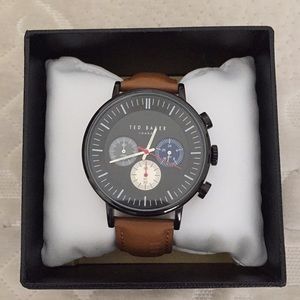 BRAND NEW! Rare Ted Baker Mens Brown Watch!